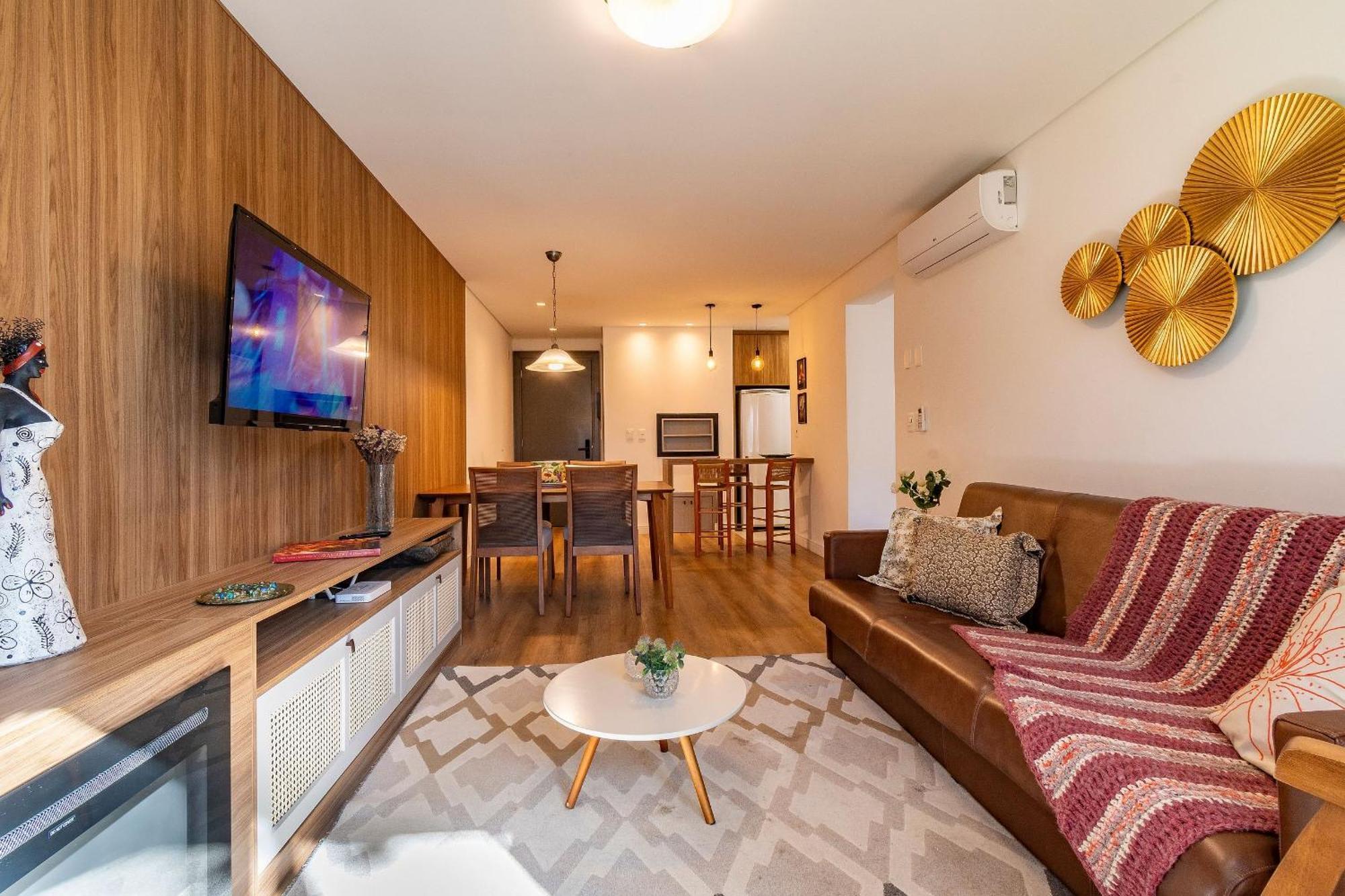 Rosa Edificio Bav Apartment Gramado Exterior photo